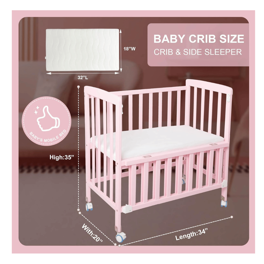 Flwrgirl mini baby crib