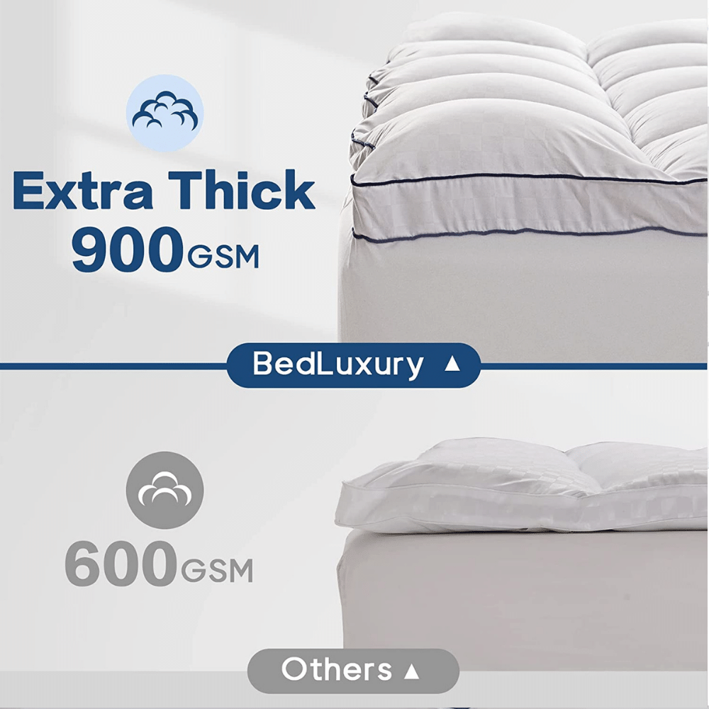 BedLuxury mattress topper