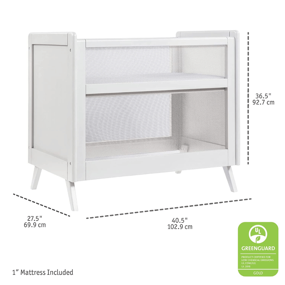 BreathableBaby mesh crib