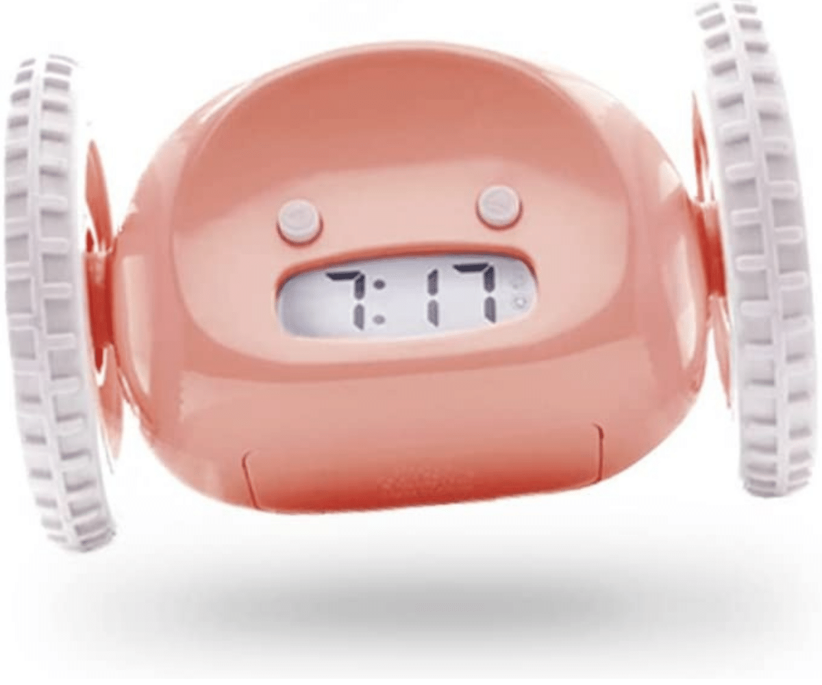 Clocky mobile alarm