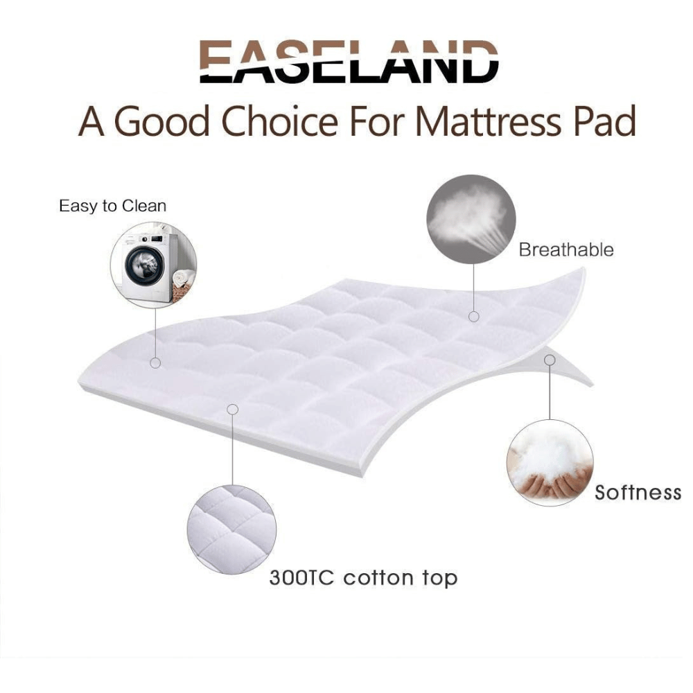 EASELAND mattress pad