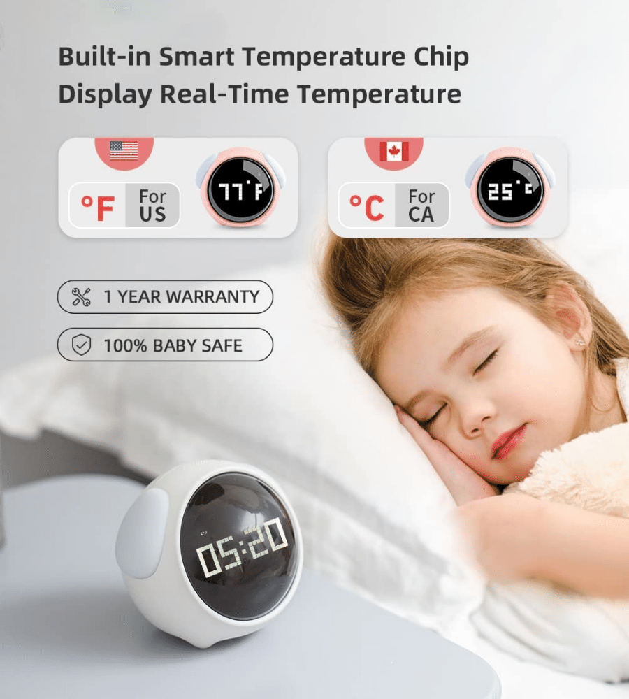 MikoDream bedside clock