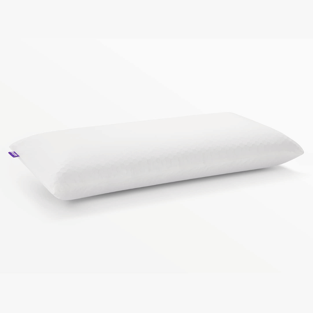 Purple responsive pillow