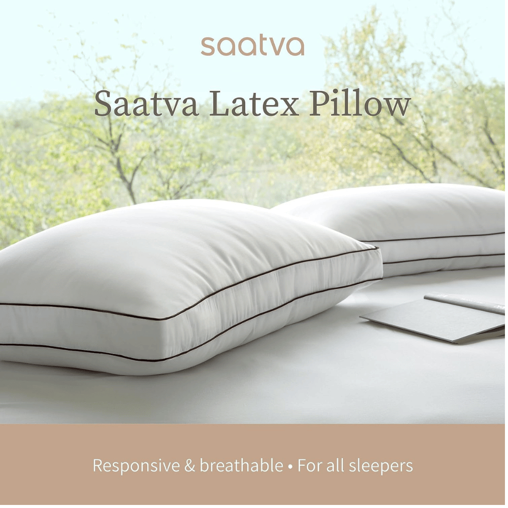 Saatva pressure-relief pillow