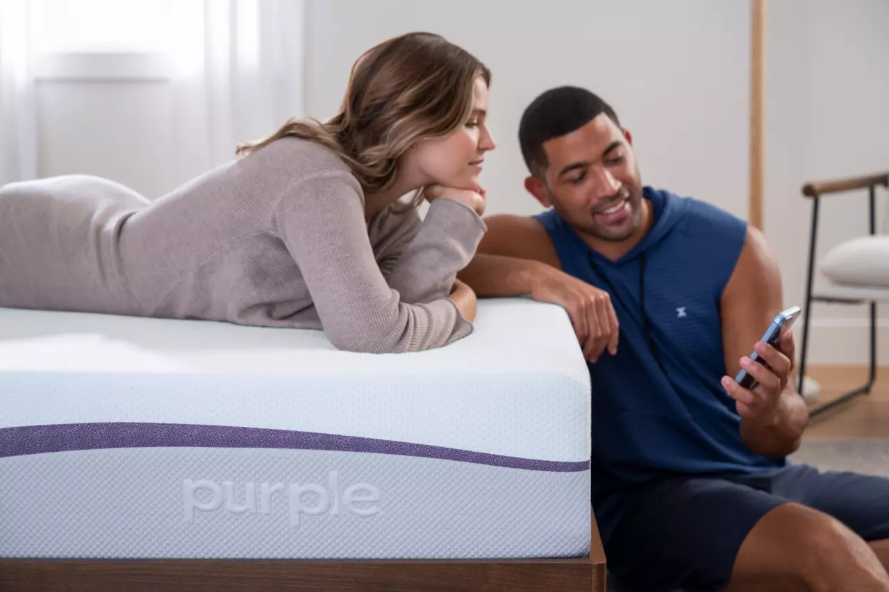 Purple twin mattress comfort level.