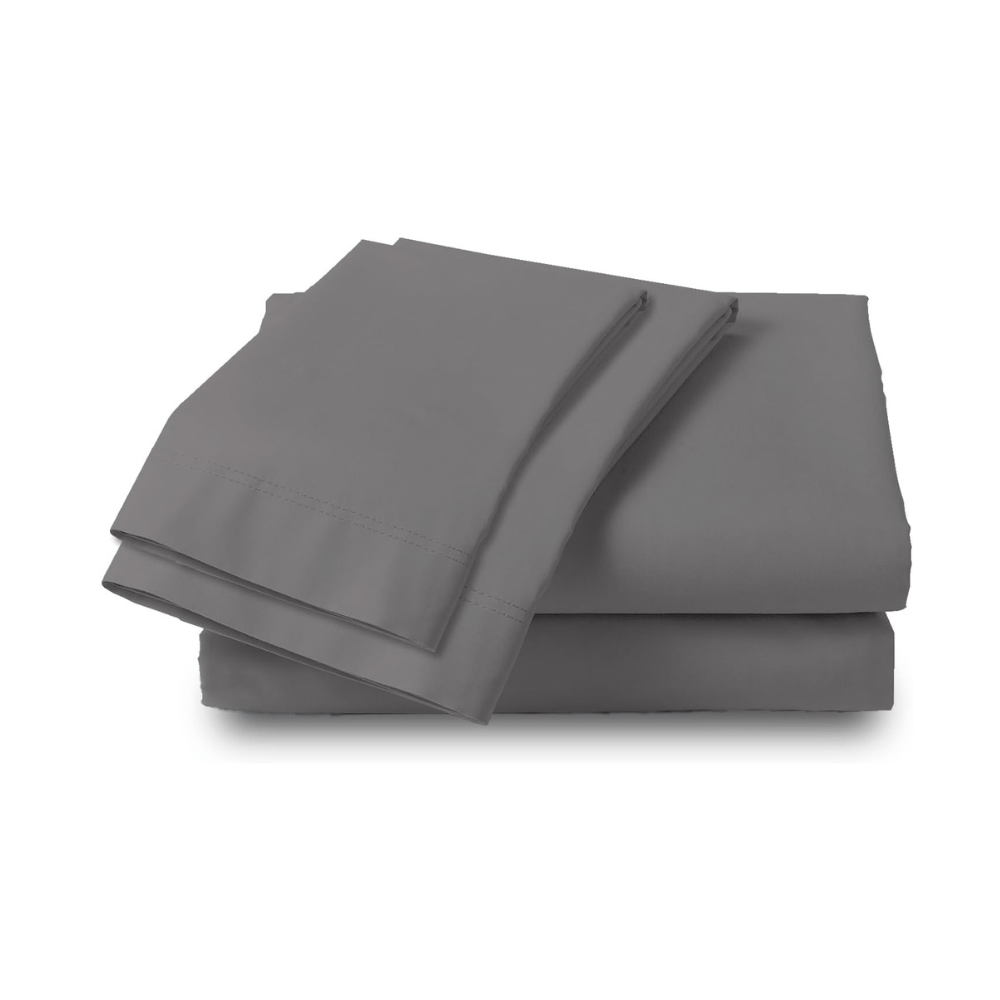 Dark gray cotton sheets