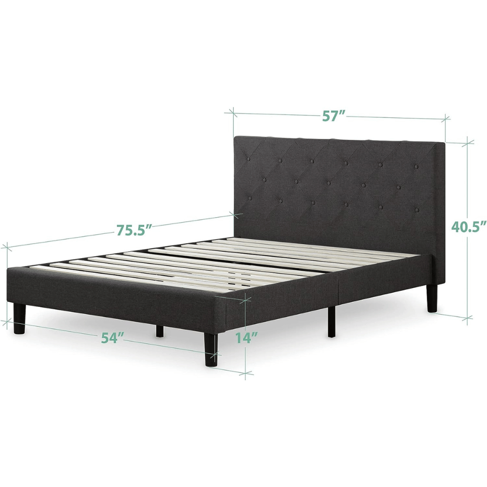 Zinus sturdy bed