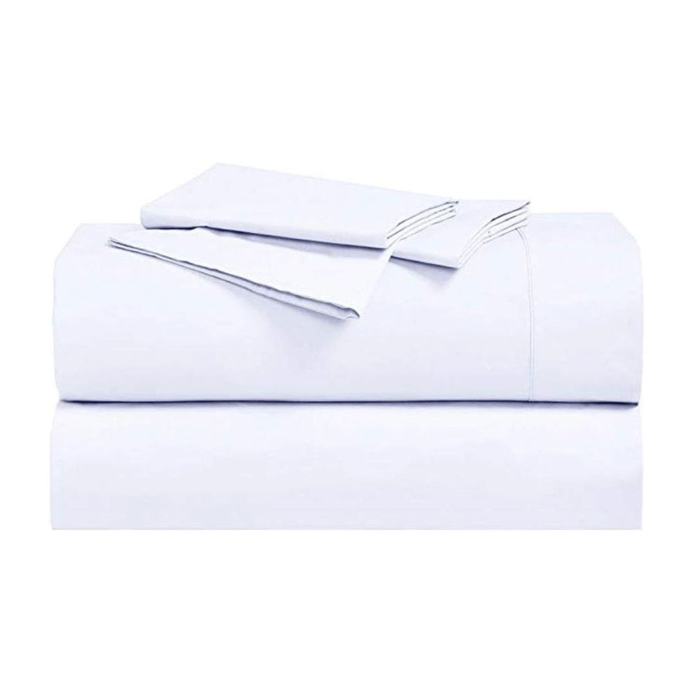 Crisp percale cotton sheet