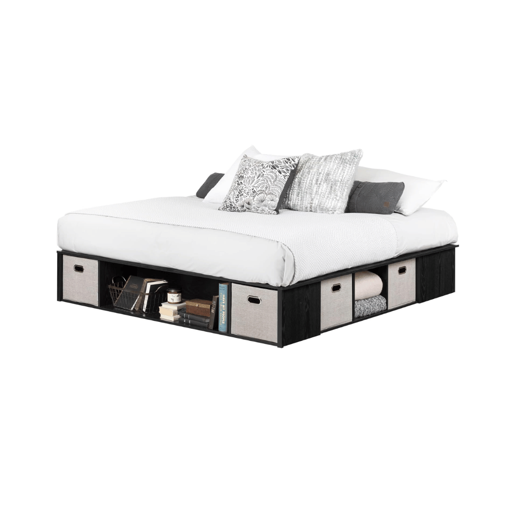 South Shore storage bed