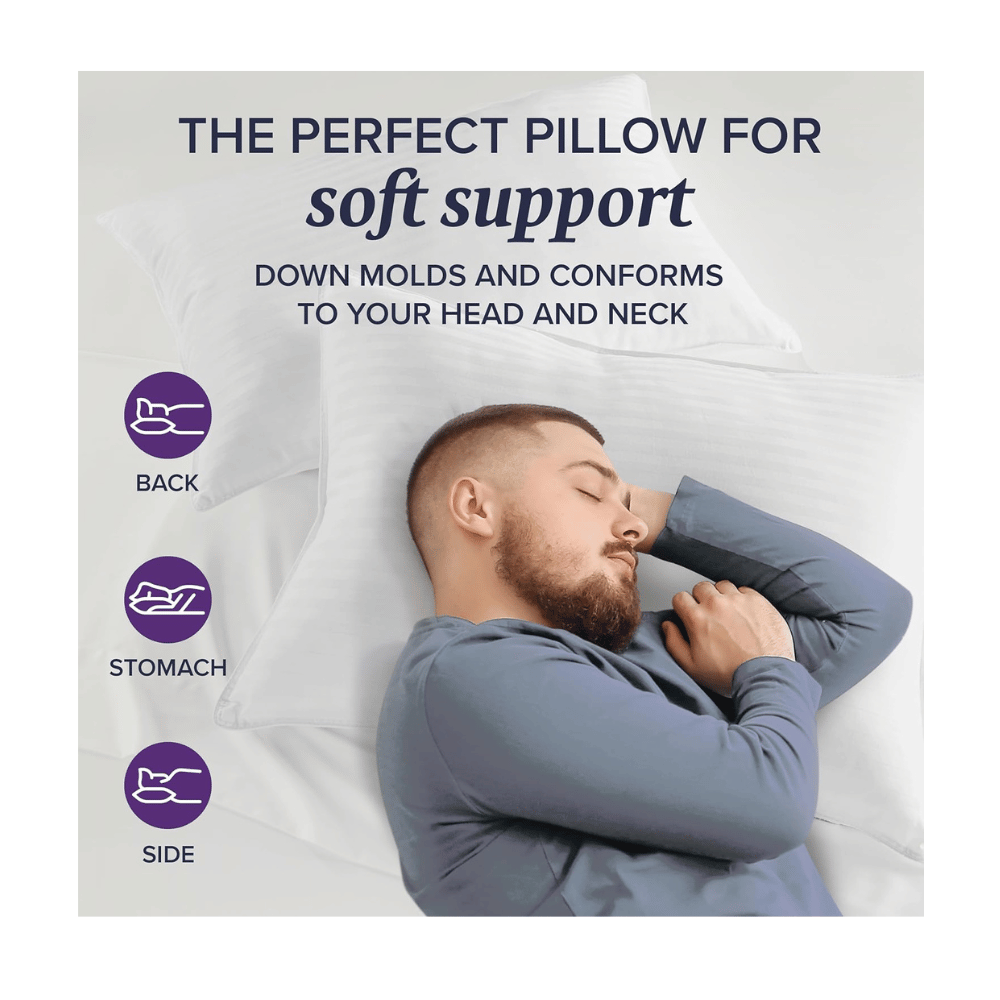 Soft yet firm pillow