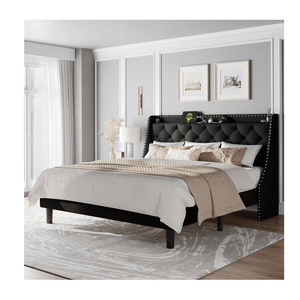 Feonase luxury bed frame