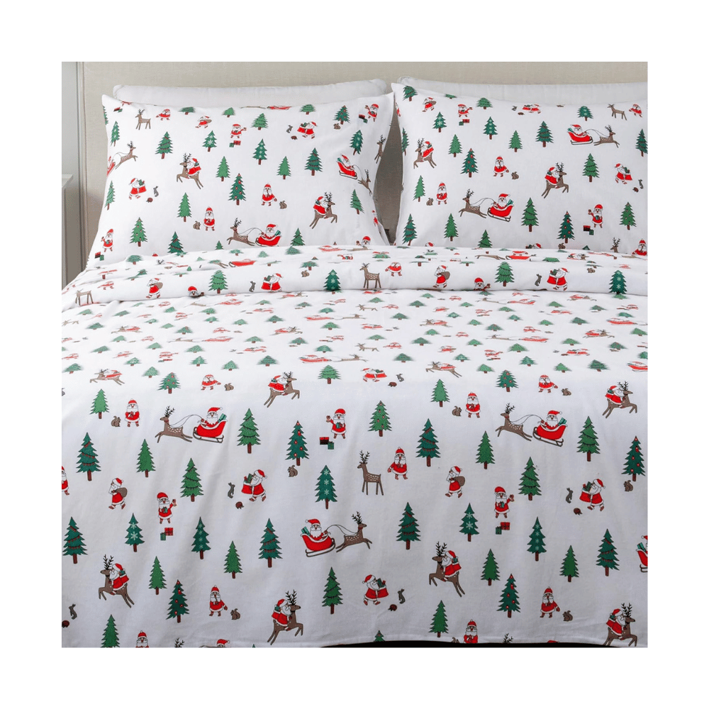 Great Bay Home festive holiday sheets