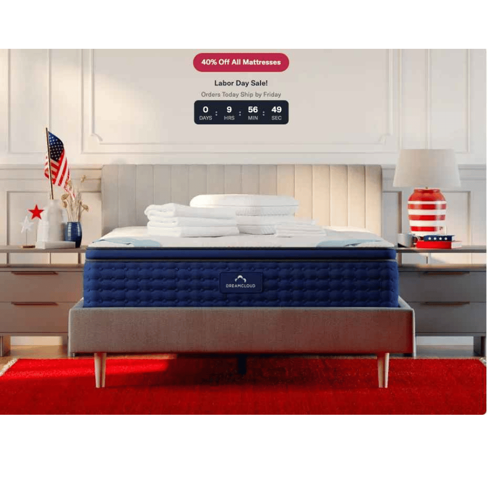 DreamCloud supportive foam mattress