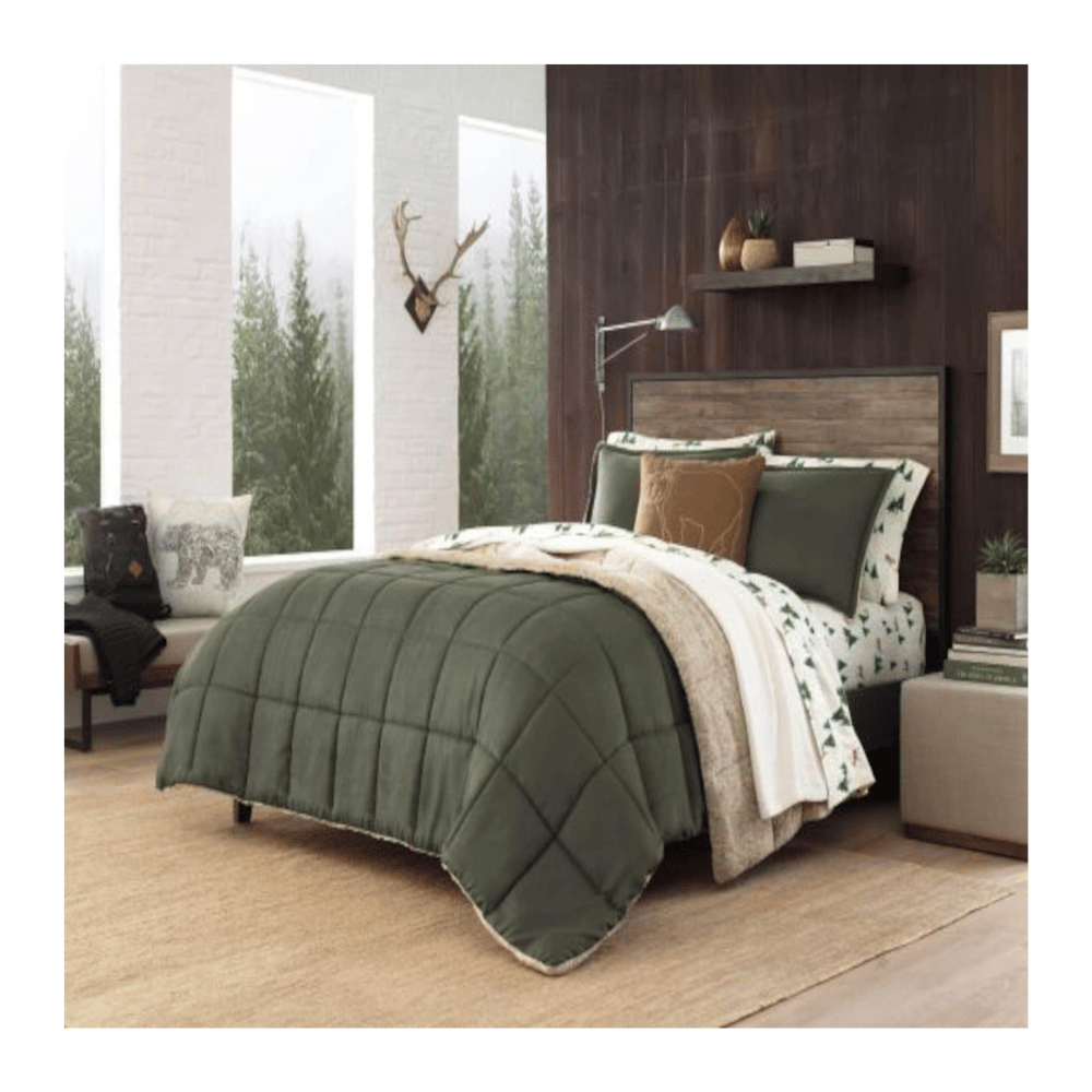 Eddie Bauer festive bed set