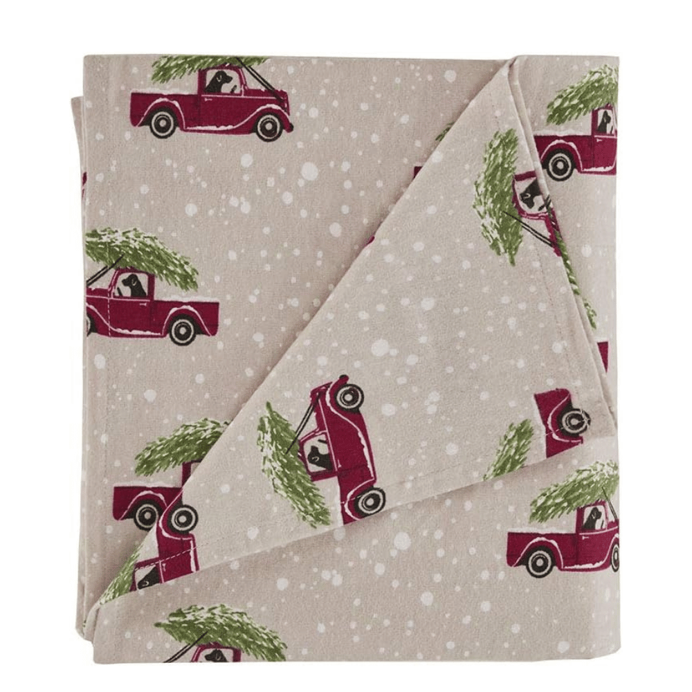 Woolrich Christmas flannel bedding