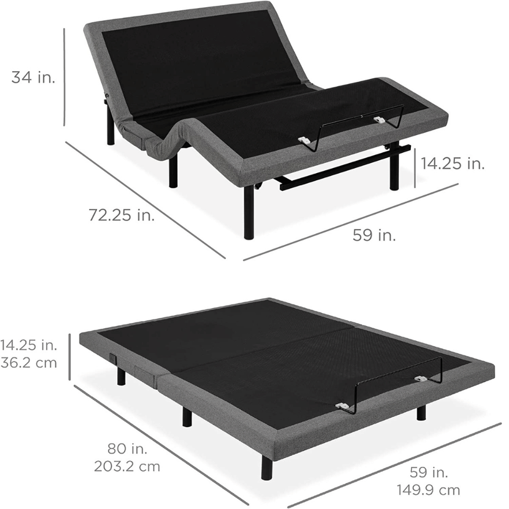 Ergonomic bed frame