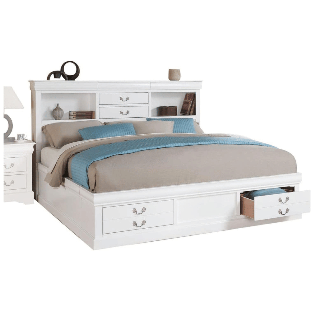 ACME storage sleigh bed