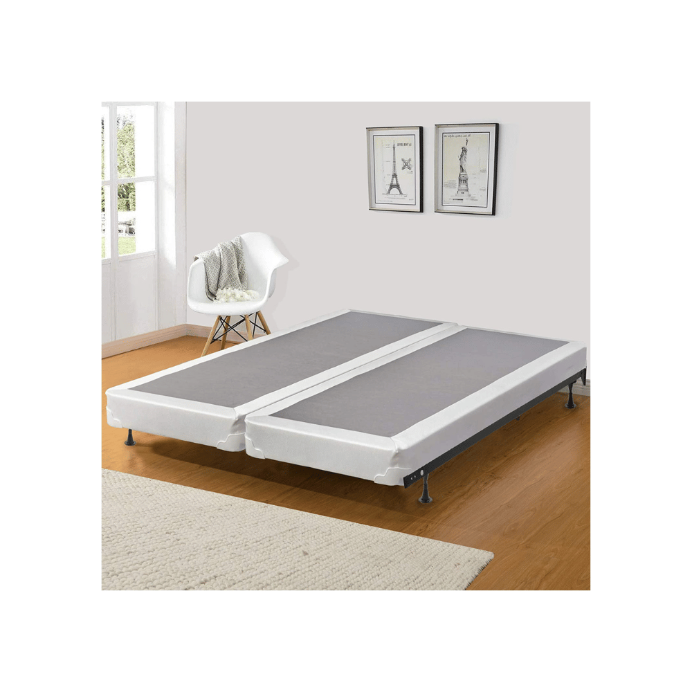 Continental Sleep offers sturdy wood support. Low profile foundation