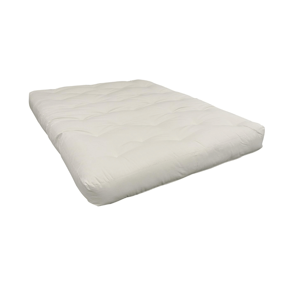 Breathable cotton futon bed