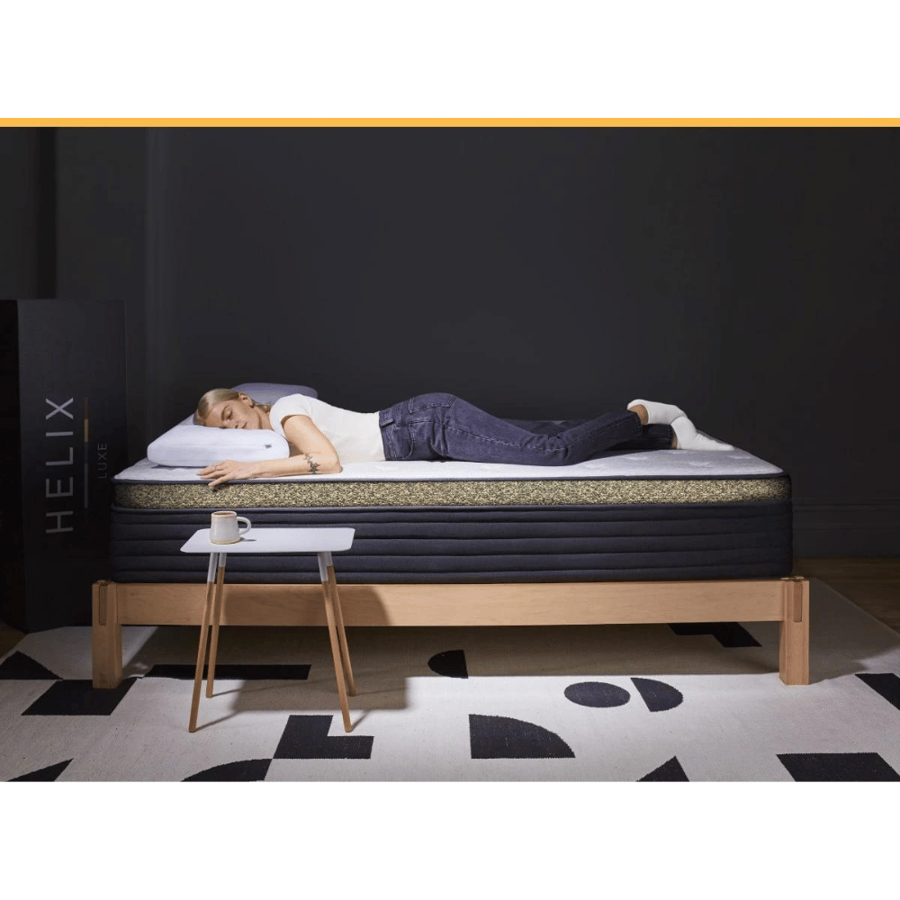 Helix firm mattress bed