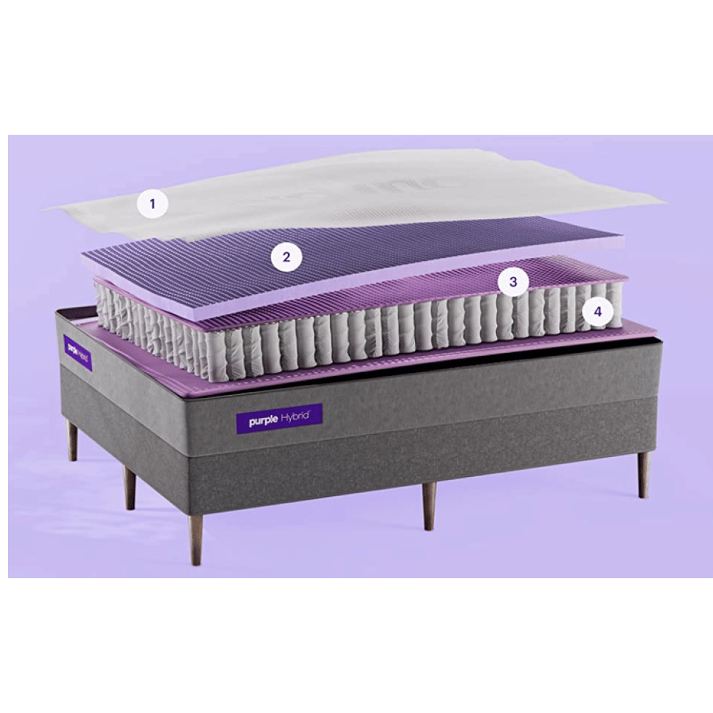 Original purple mattress.