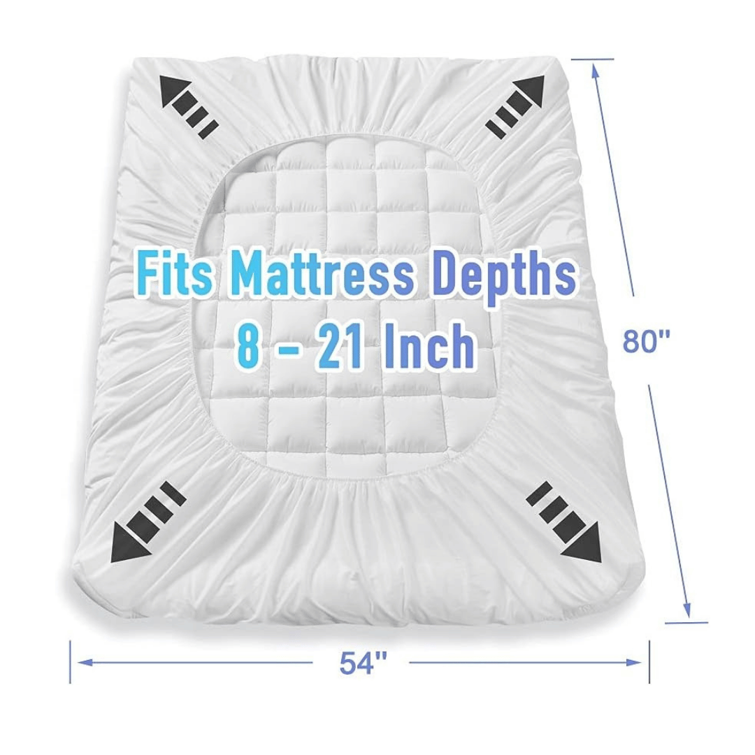 MATBEBY soft microfiber topper