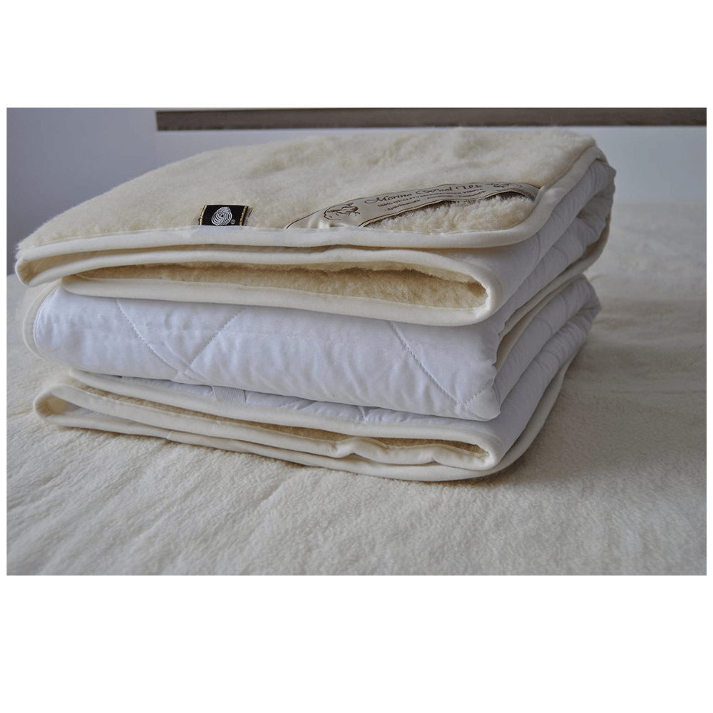 Wool mattress cover