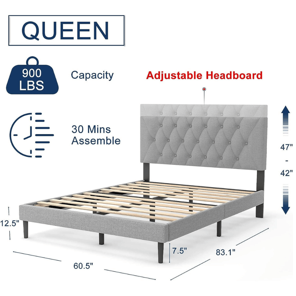 Molblly adjustable headboard