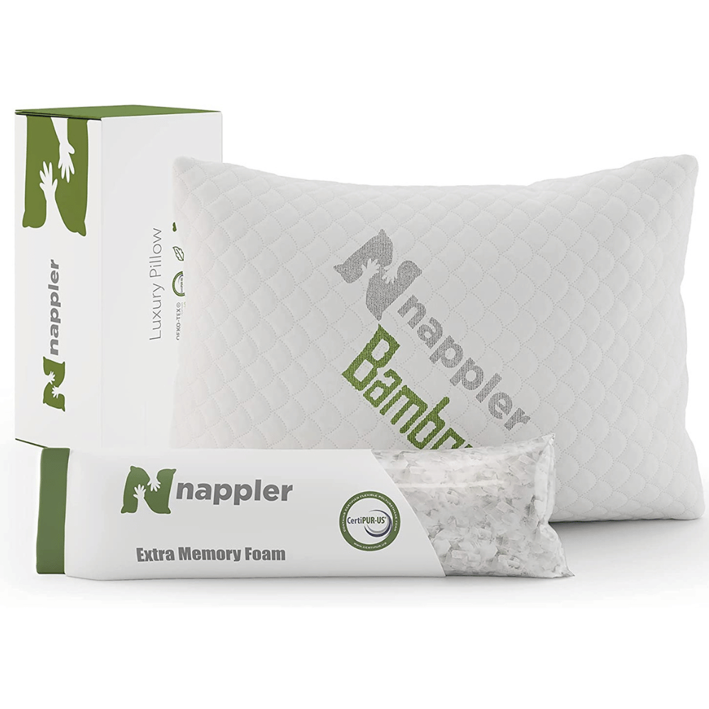 Bamboo memory foam pillow