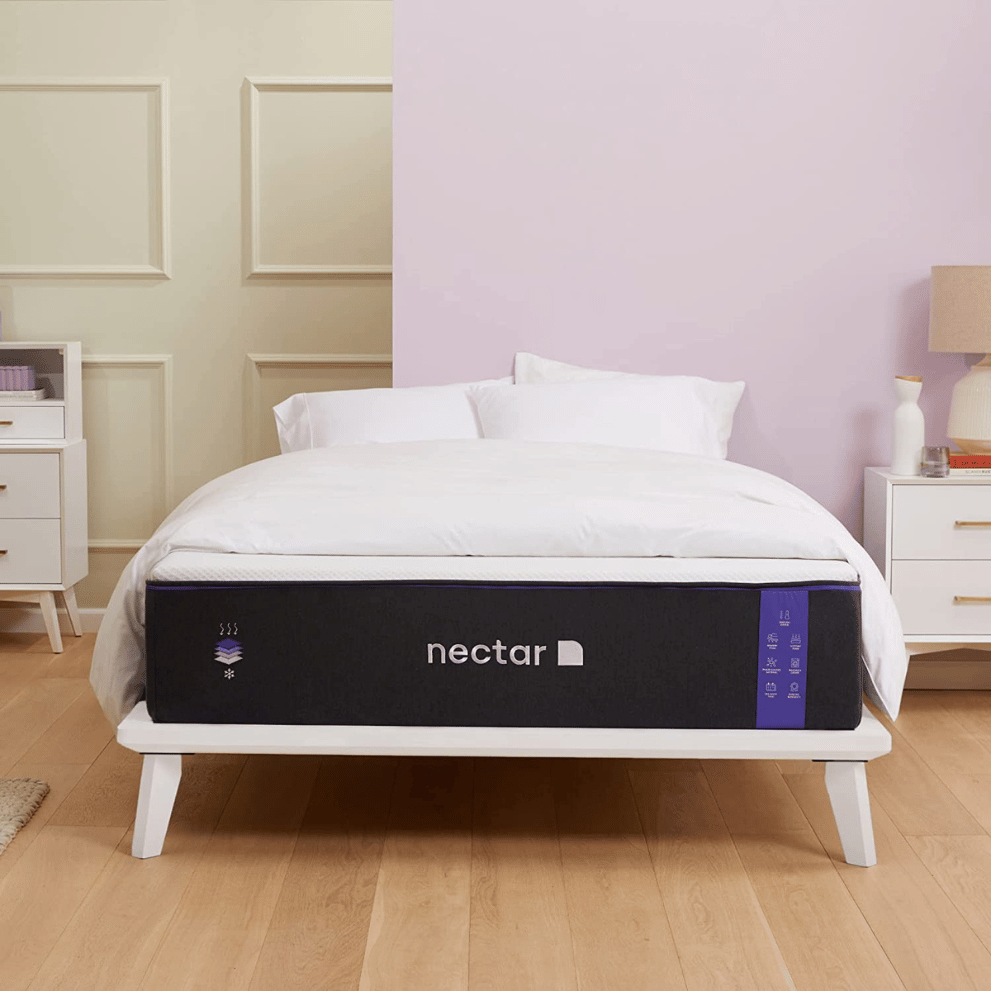 Comparing purple mattress to others.