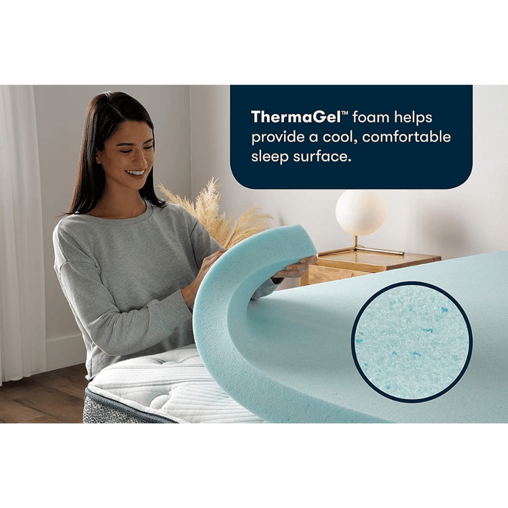 Serta memory foam topper