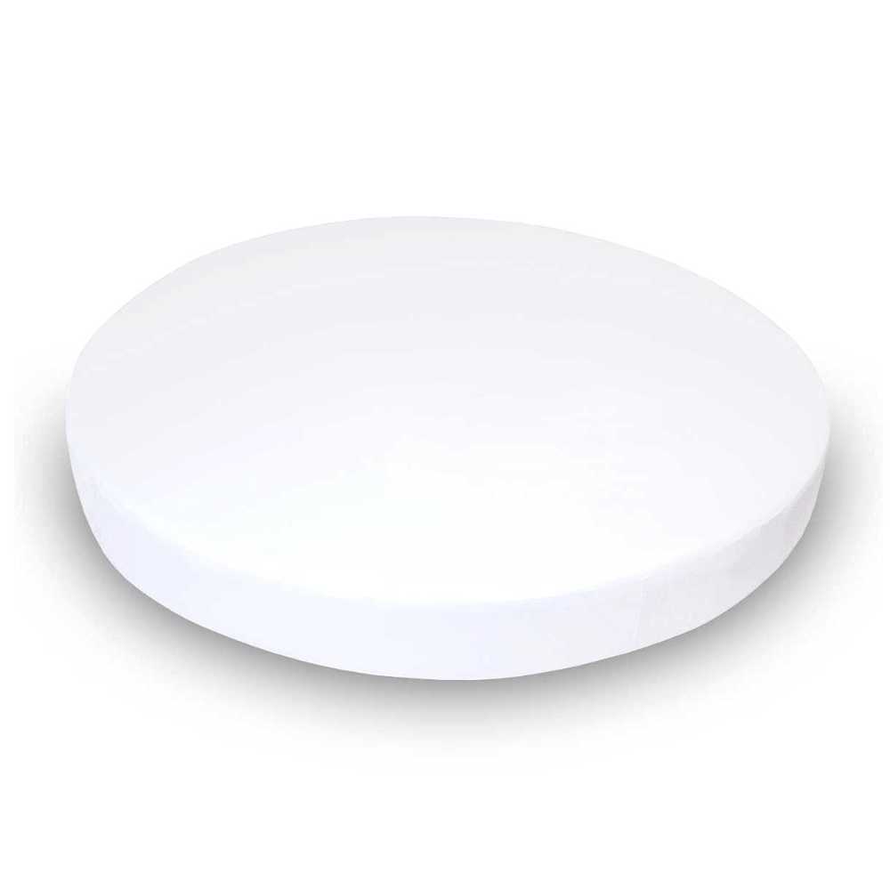 Top Fitted Round Crib Mattress Pad