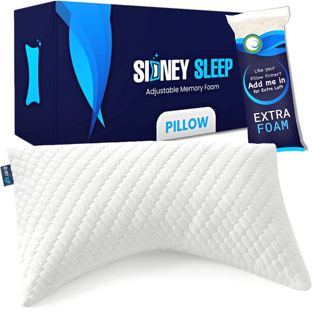 Back sleeper pillow