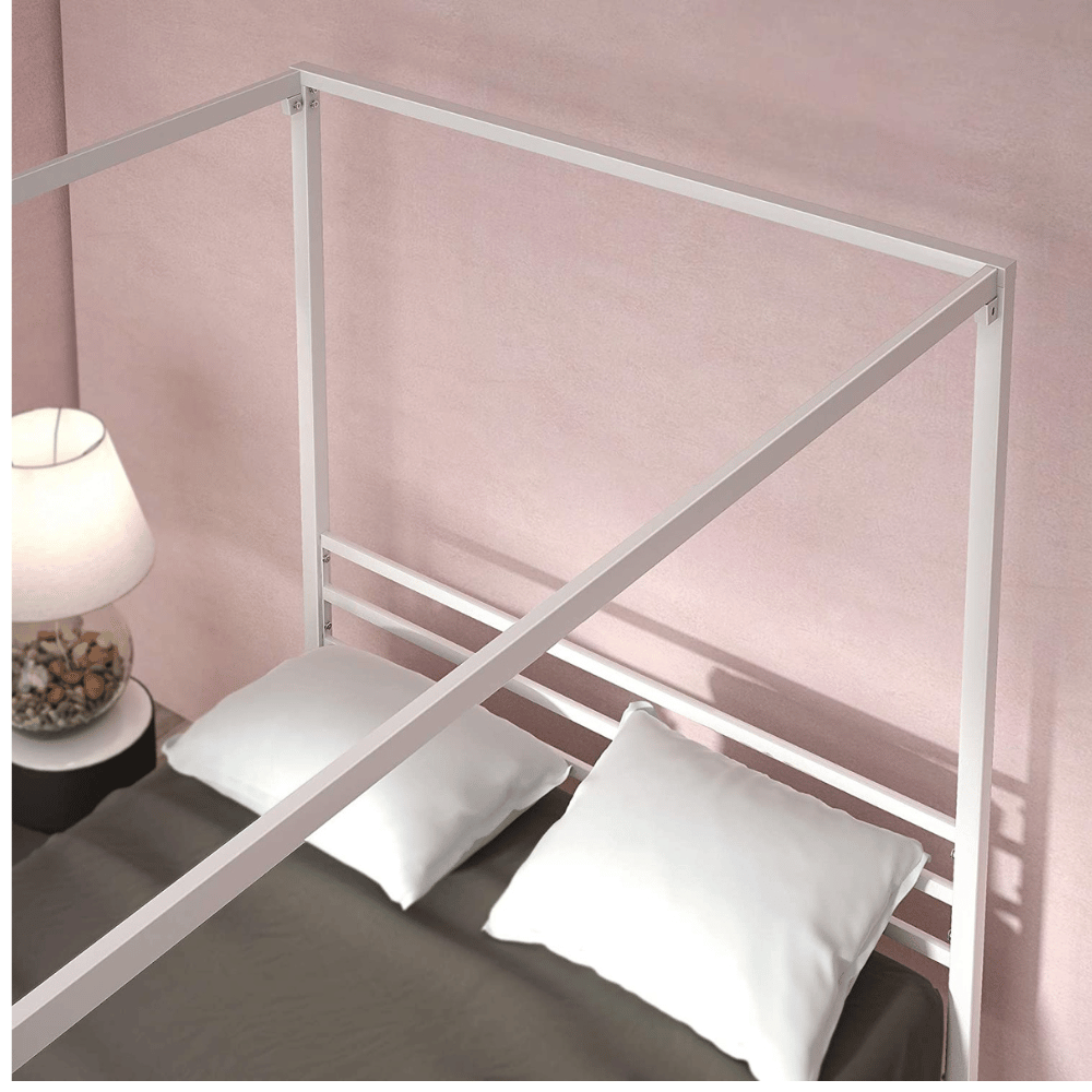 ZINUS metal canopy bed