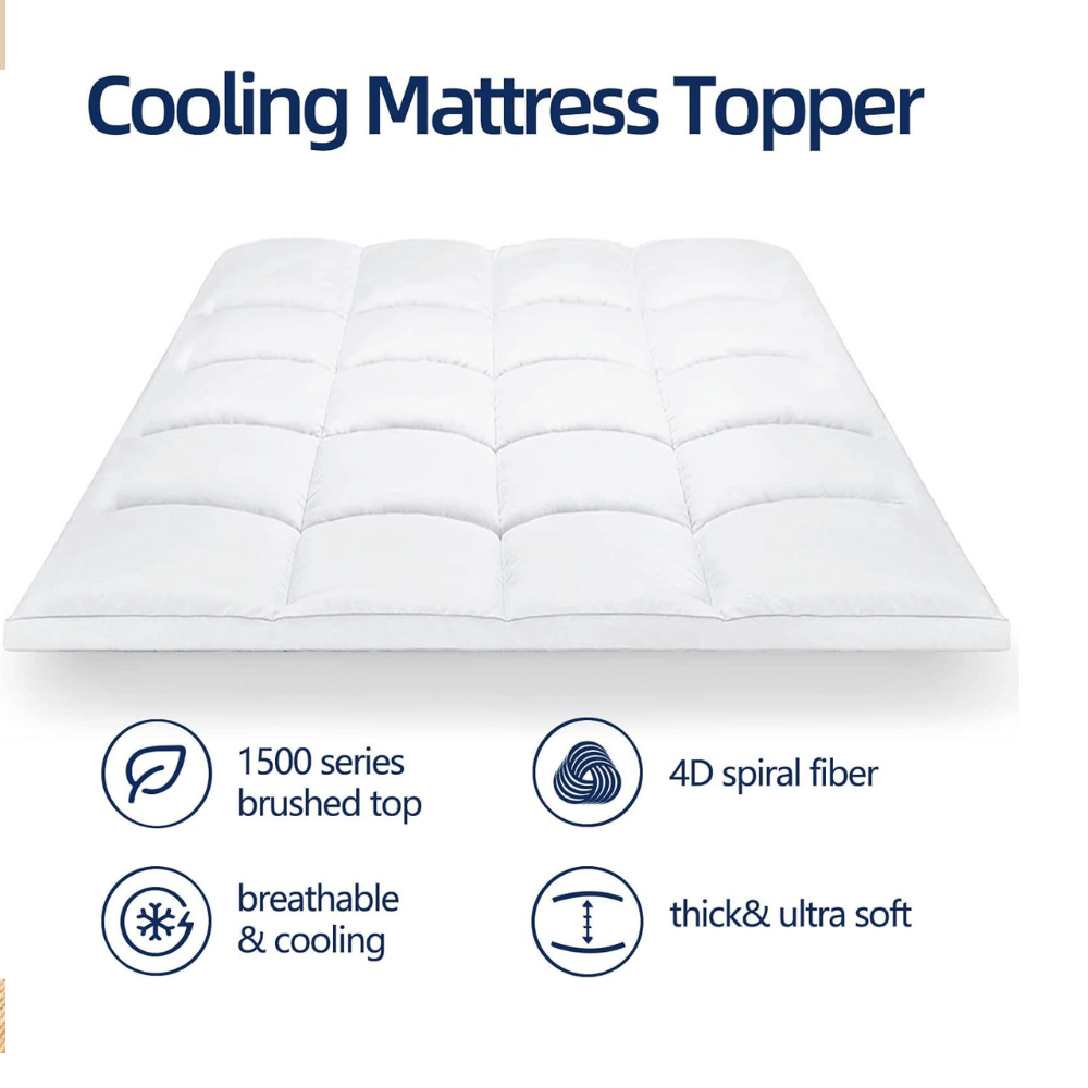 CHOPINMOON Breathable Mattress Topper