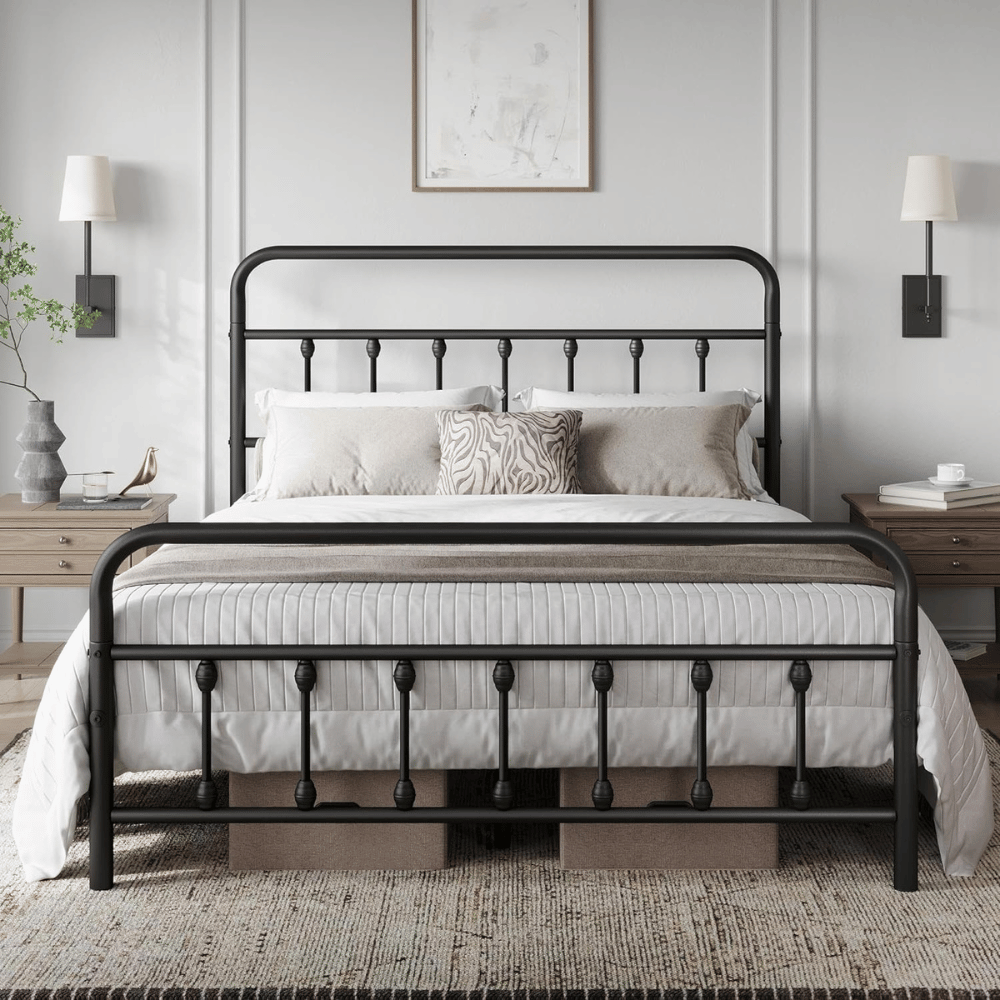 Yaheetech Classic Iron Bed