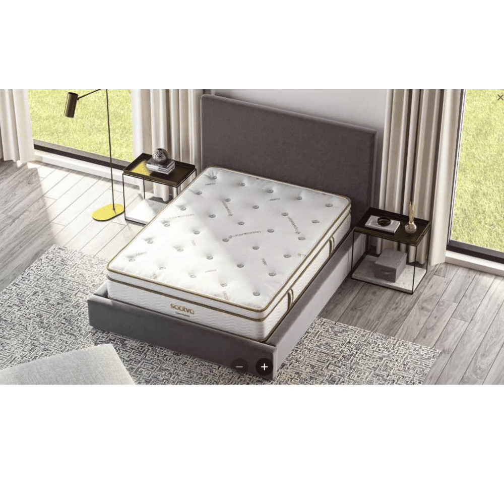 Saatva firm support bed