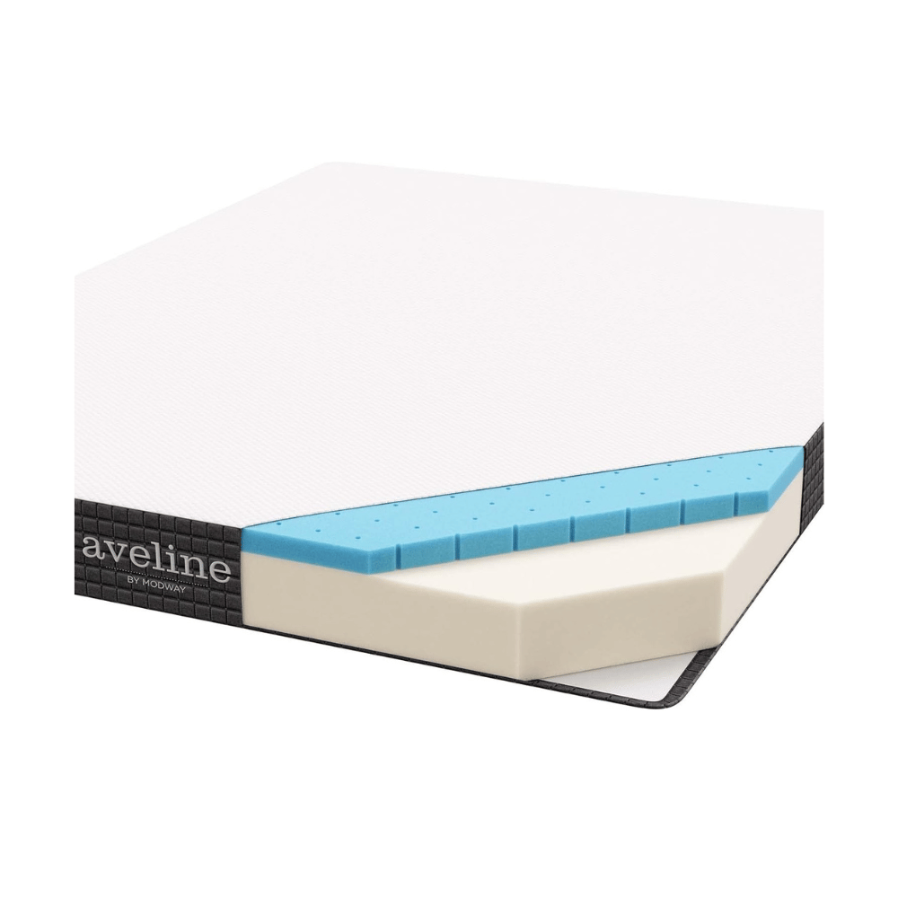 Modway supportive memory foam mattress