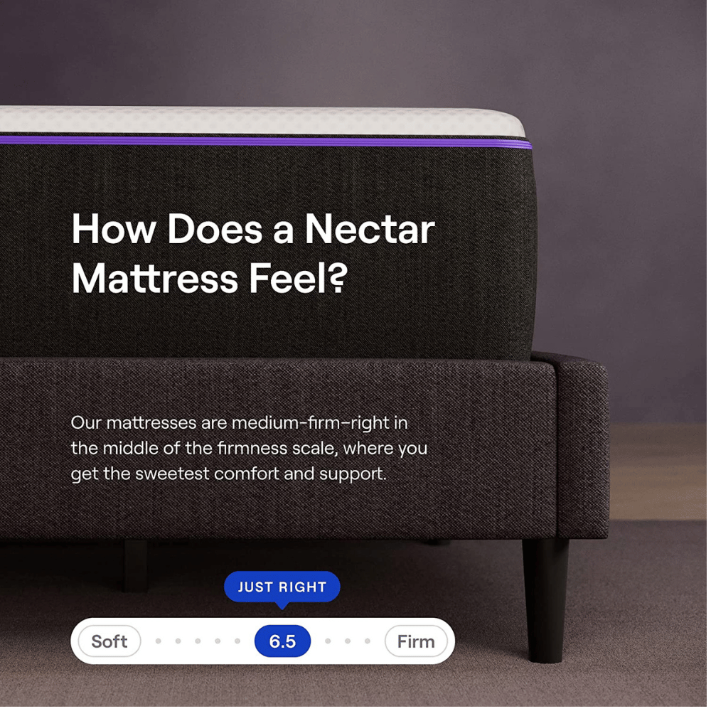 Nectar copper-infused bed