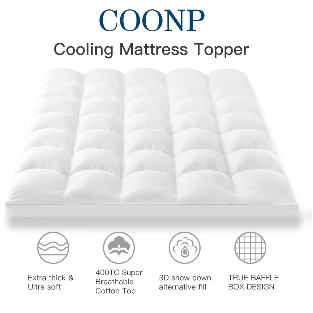 Coonp cooling mattress topper