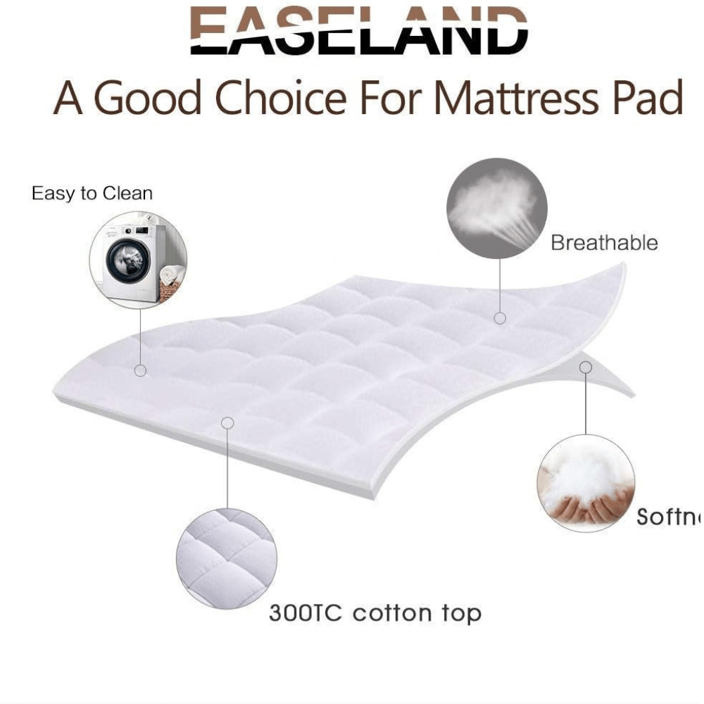 EASELAND Soft Mattress Topper