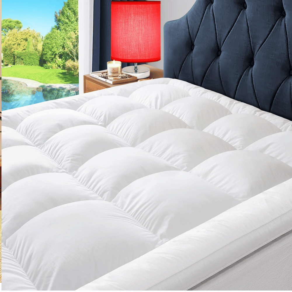 ELEMUSE Thick Foam Mattress Topper