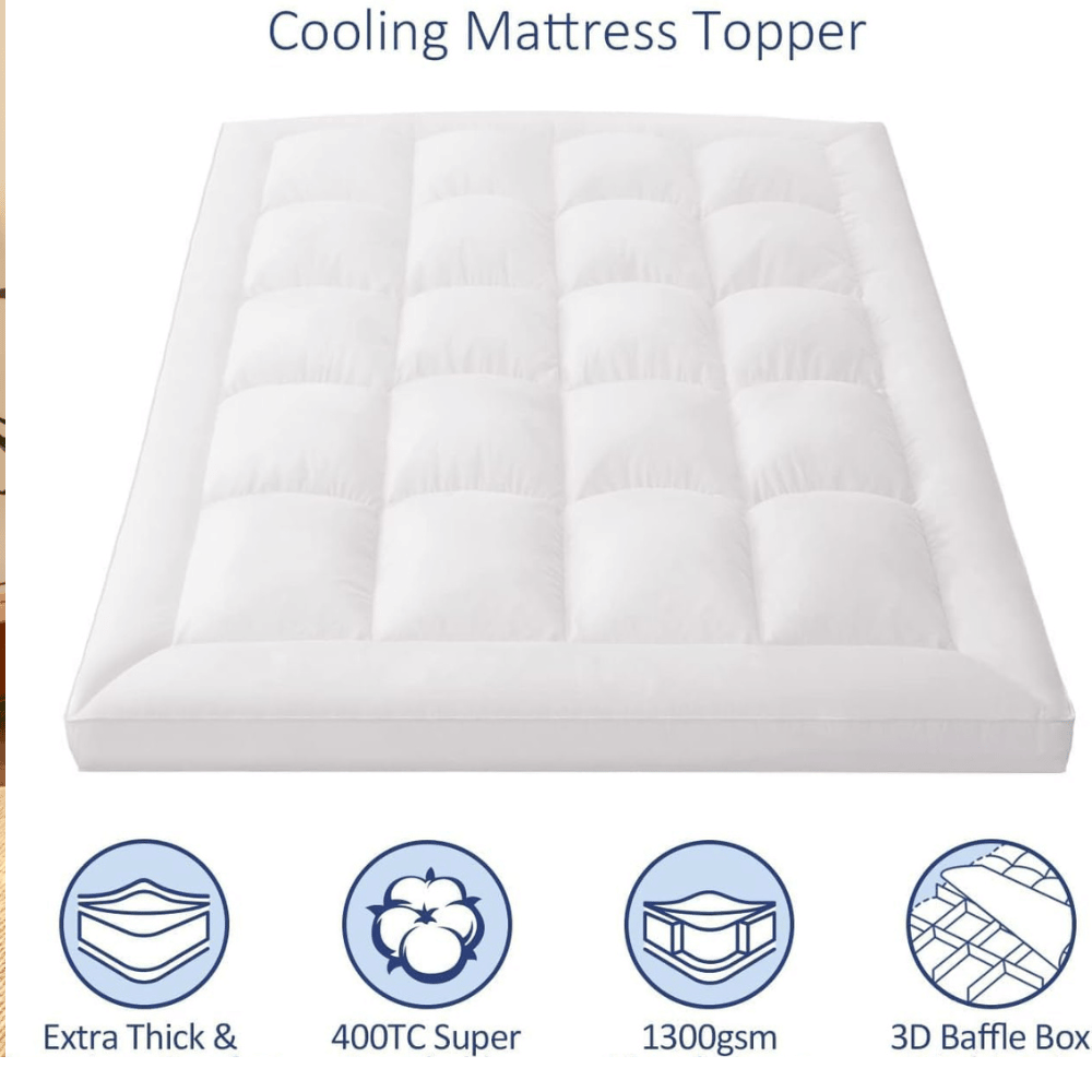 ELEMUSE Cooling Mattress Topper