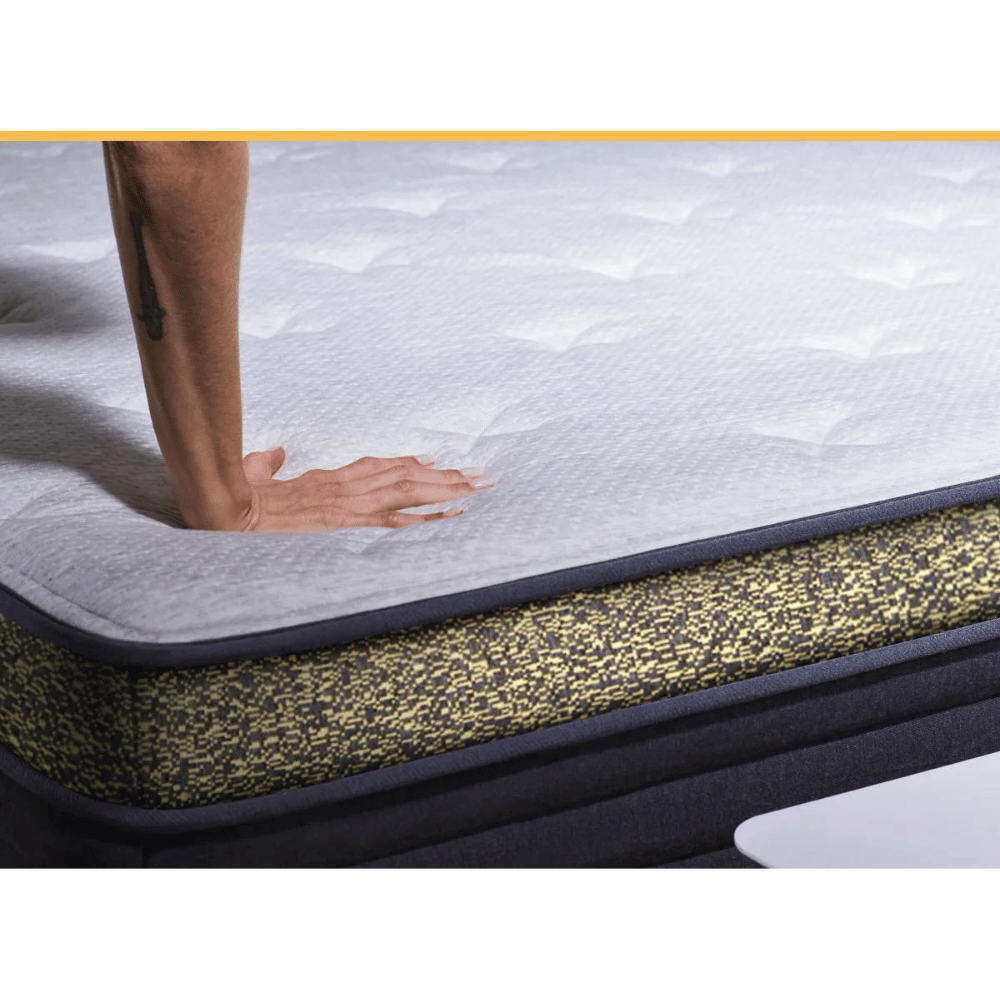 Helix motion isolation mattress