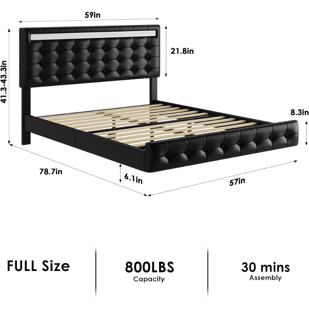 Keyluv decor bed frame