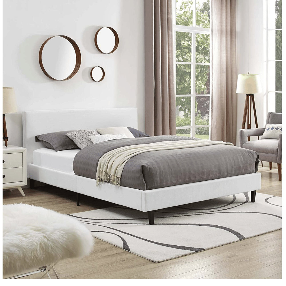 Modway refined bed frame