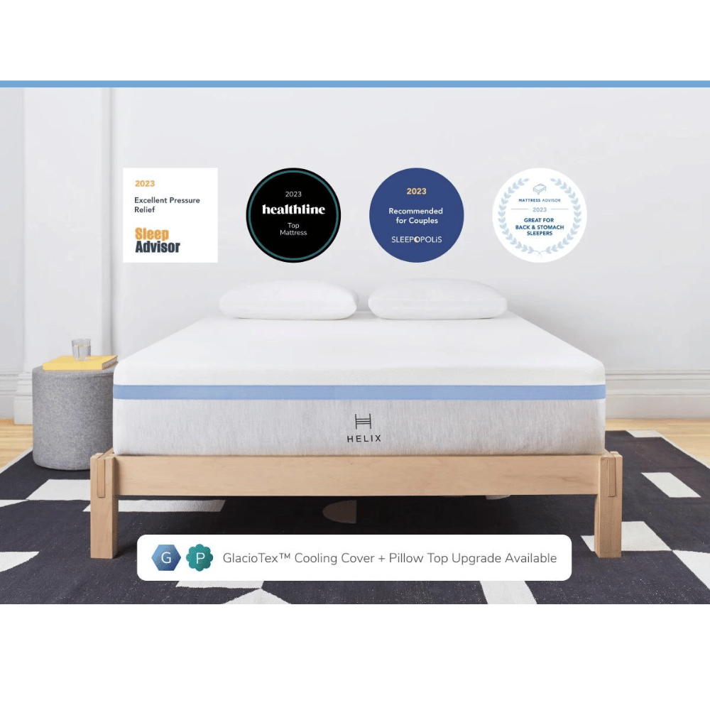 Helix body contour mattress