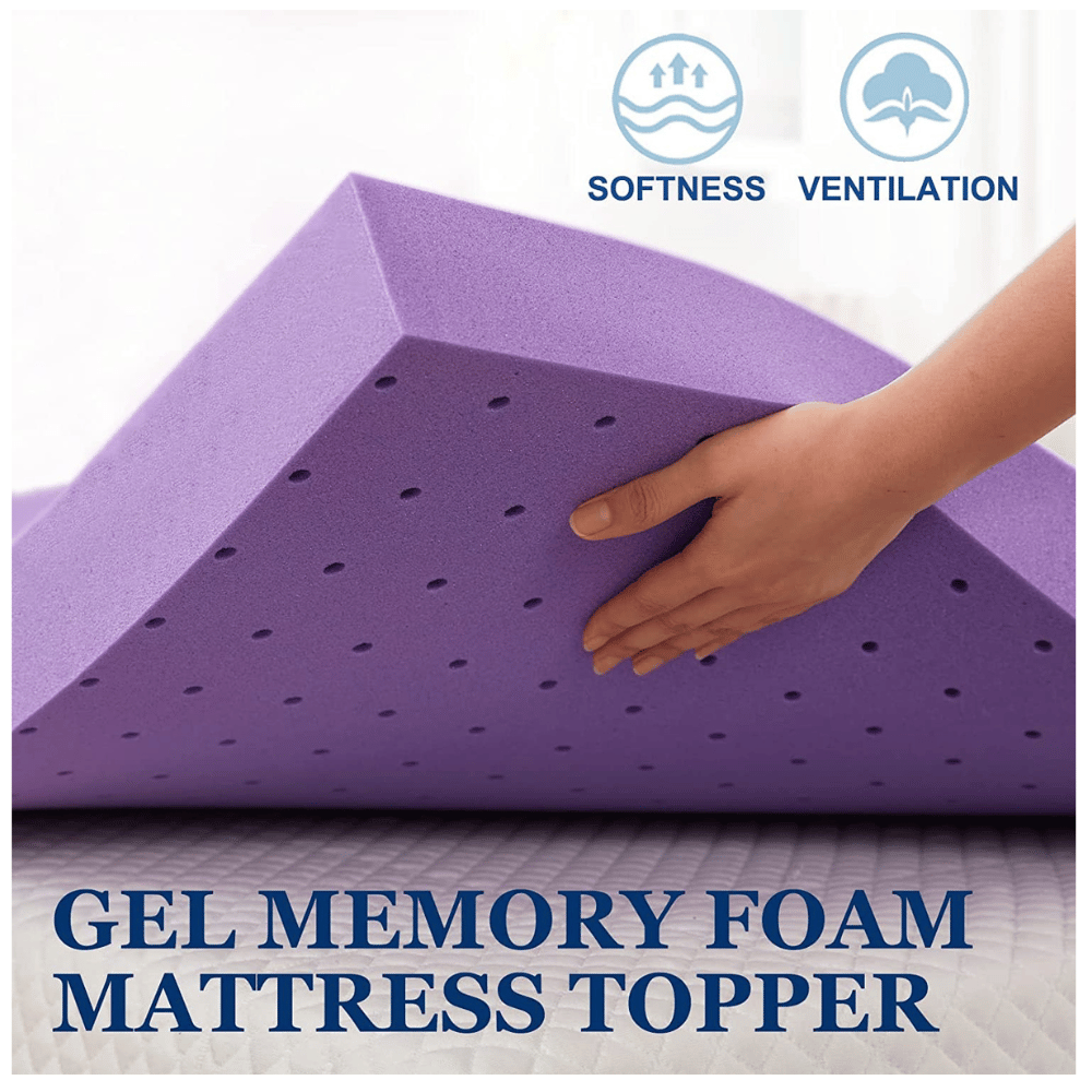 SINWEEK cooling gel mattress topper