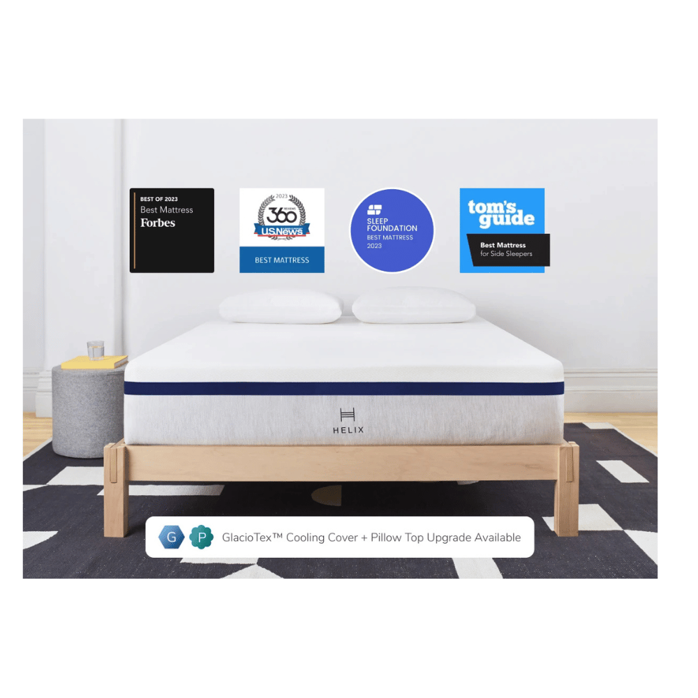 Helix balanced support mattress