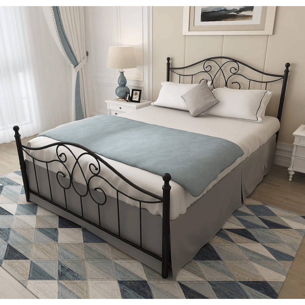 YALAXON sturdy bed frame